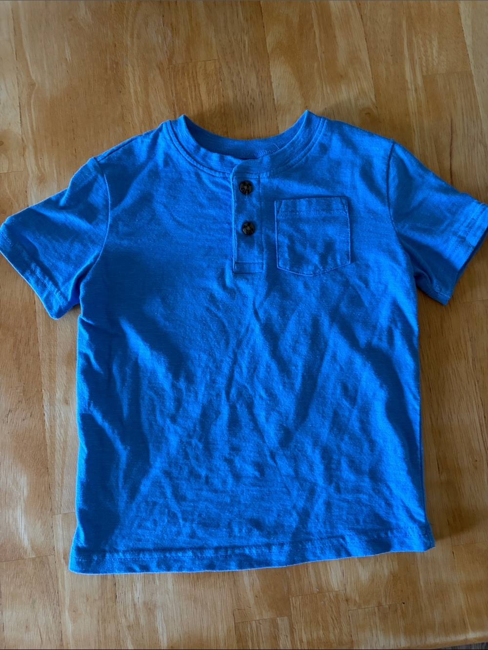 jumping beans Royal Blue Short-Sleeve Henley Tee with Pocket